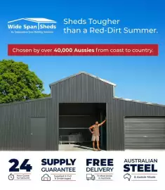 Wide Span Sheds catalogue Page 1