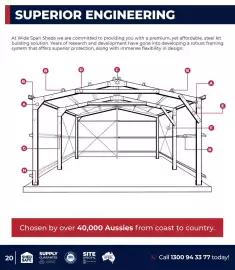 Wide Span Sheds catalogue Page 20