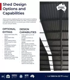 Wide Span Sheds catalogue Page 22