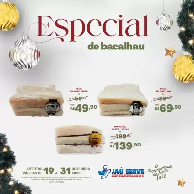 Catálogo Supermercados Jau Serve (válido até 31-12)