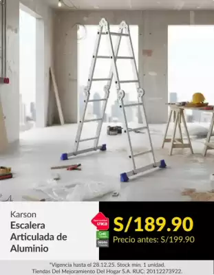 Catálogo Sodimac (válido hasta 28-12)