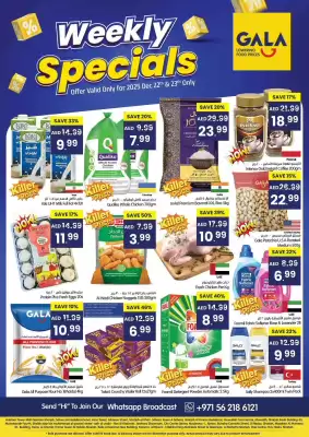 Gala Supermarket catalogue (valid until 23-12)