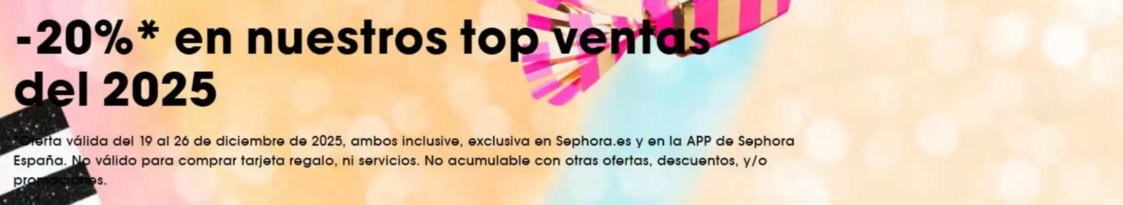 Catálogo Sephora (válido hasta el 26-12)