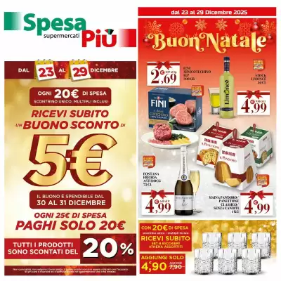 Volantino SpesaPiù Supermercati (valido fino al 29-12)
