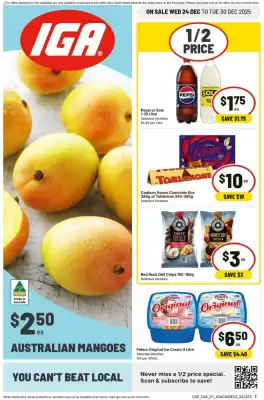 IGA catalogue (valid until 30-12)