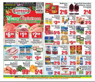 Supremo Foods Inc weekly ad week 51 Page 1