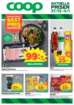 Coop reklamblad (giltig till och med 5-01)