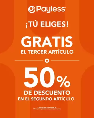 Catálogo Payless (válido hasta 31-12)