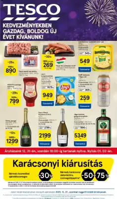 Tesco akciós újság (érvényes eddig: 31-12)