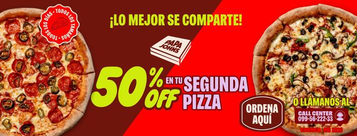 Catálogo Papa John's Página 2
