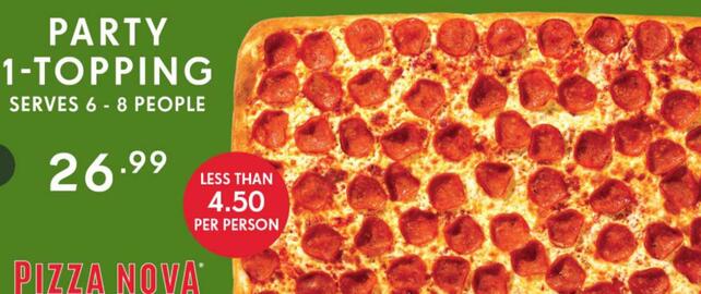 Pizza Nova flyer Page 2