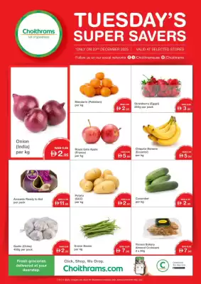 Choithrams leaflet (valid until 23-12)