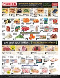 Pioneer Supermarkets weekly ad week 52 Page 1