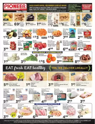 Pioneer Supermarkets weekly ad (valid until 28-12)
