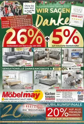 Möbel May Prospekt (gültig bis 31-12)