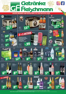 Getränke Fleischmann Prospekt (gültig bis 3-01)