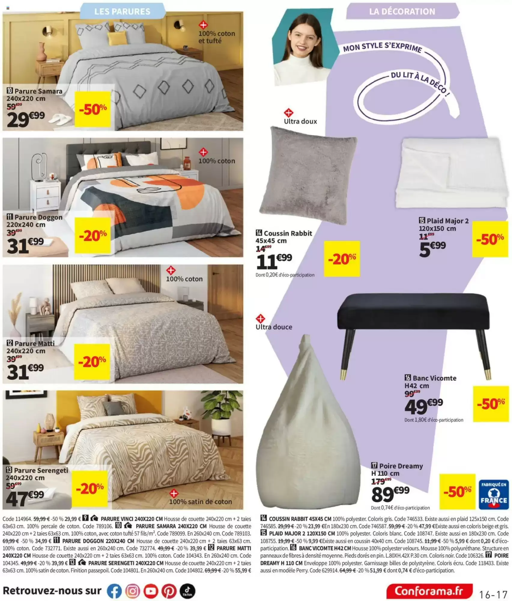 Catalogue Conforama