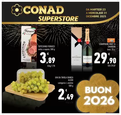 Volantino Conad Superstore (valido fino al 31-12)