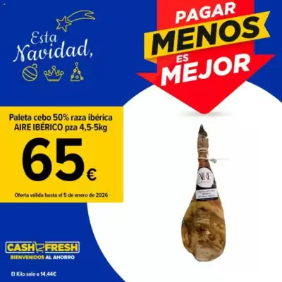 Folleto Cash Fresh (válido hasta el 5-01)