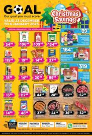 Goal Supermarket catalogue Page 1