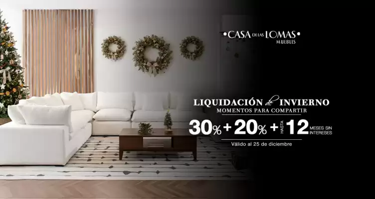 Catálogo Casa de las Lomas (válido hasta 29-12)