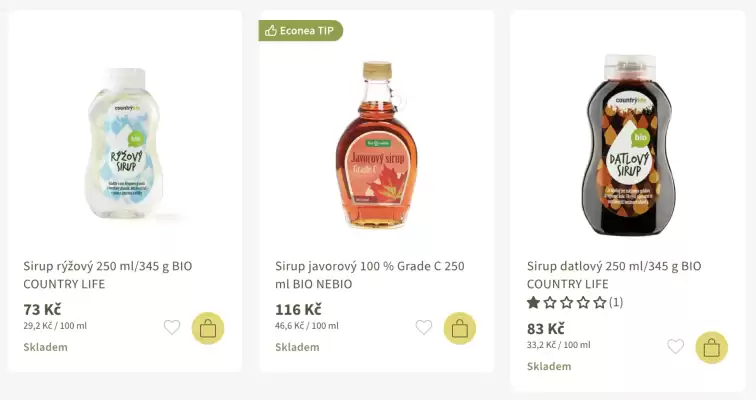 Country Life leták (platné do 5-01)