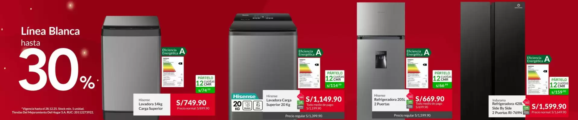 Catálogo Sodimac (válido hasta 28-12)