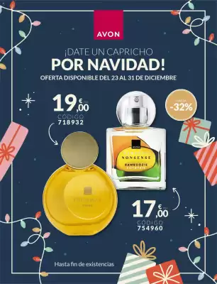 Catálogo AVON (válido hasta el 31-12)