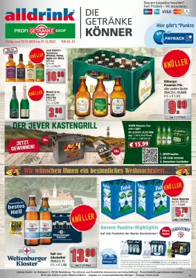 Profi Getränke Prospekt (gültig bis 31-12)