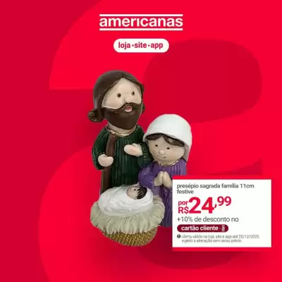 Encarte Lojas Americanas (válido até 25-12)