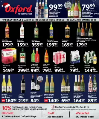 Oxford Freshmarket catalogue (valid until 5-01)