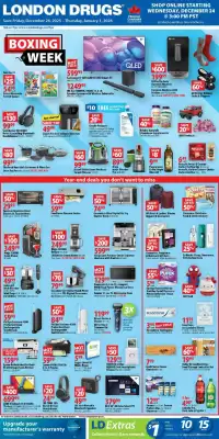 London Drugs flyer (valid until 2-01)