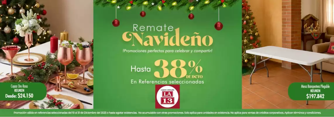 Catálogo Almacenes La 13 (válido hasta 31-12)