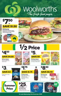 Woolworths catalogue (valid until 31-12)