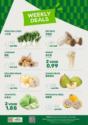 Amazing Oriëntal folder (geldig t/m 30-12)