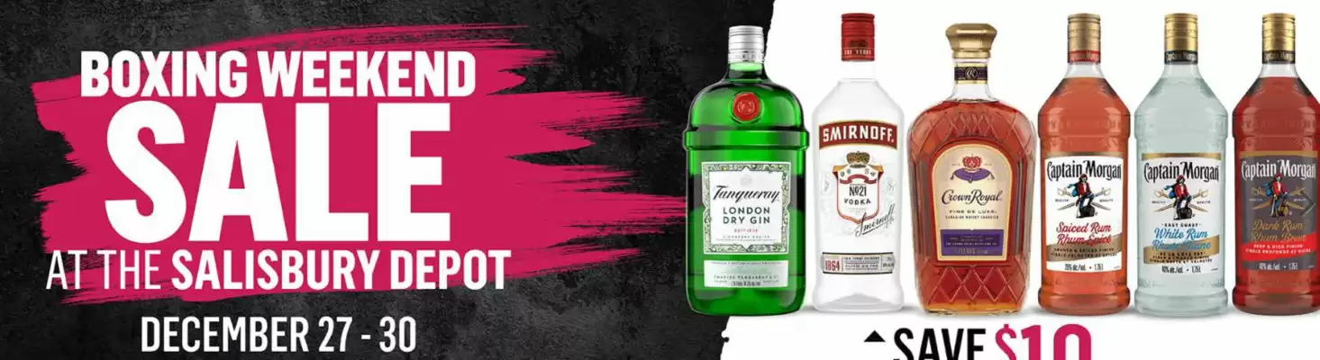 Alcool NB Liquor flyer (valid until 30-12)