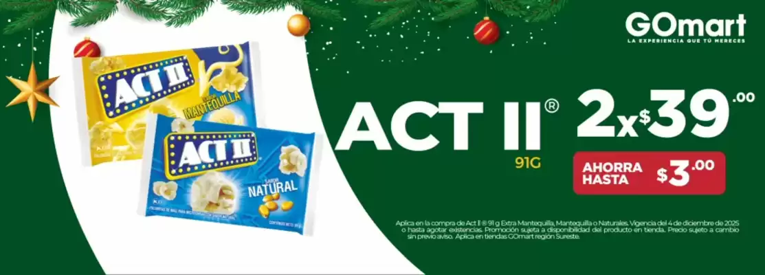 Catálogo Go Mart (válido hasta 31-12)