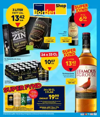 Border Shop reklamblad (giltig till och med 25-02)