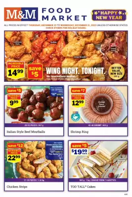 M & M Food Market flyer