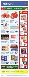 Walmart flyer week 52 Page 1