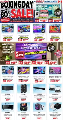 2001 Audio Video flyer