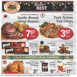 Country Grocer flyer week 52 Page 2