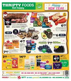 Thrifty Foods flyer week 52 Page 1