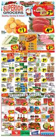 Superior Grocers weekly ad week 52 Page 1
