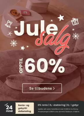 A-Møbler kundeavis (gyldig til 26-12)