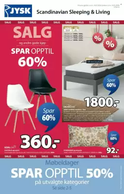 JYSK kundeavis (gyldig til 10-01)