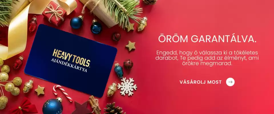 Heavy Tools akciós újság (érvényes eddig: 30-12)