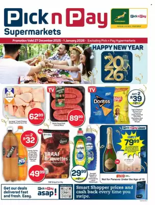 Pick n Pay catalogue (valid until 1-01)