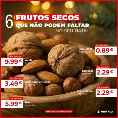 Folheto Miranda Supermercados (válido até 30-12)