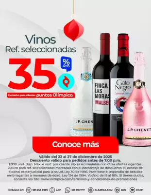 Catálogo Olímpica (válido hasta 27-12)